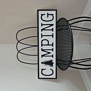 NWT Chesapeake Bay Camping Metal Sign